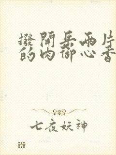 拨开岳两片肥嫩的肉御心香帅