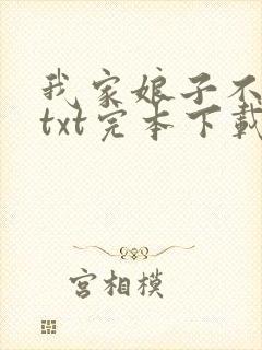 我家娘子不对劲txt完本下载