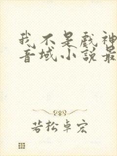 我不是戏神三九音域小说最新章节下载封面