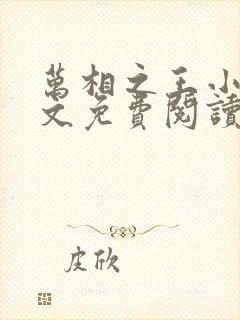 万相之王小说全文免费阅读无弹窗