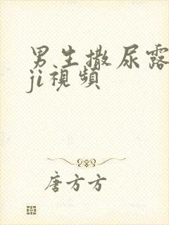 男生撒尿露jiji视频