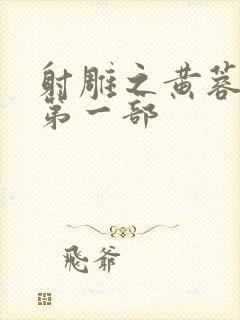 射雕之黄蓉新传第一部