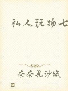 私人玩物七七封面