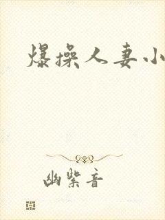 爆操人妻小说