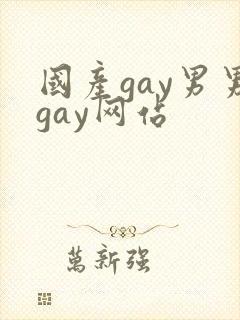 国产gay男男gay网站
