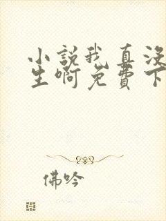 小说我真没想重生啊免费下载