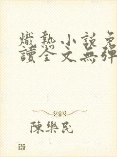 炽热小说免费阅读全文无弹窗