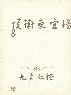 侯卫东官场笔记8