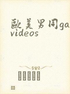 欧美男同gayvideos