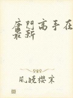 唐门高手在异世最新