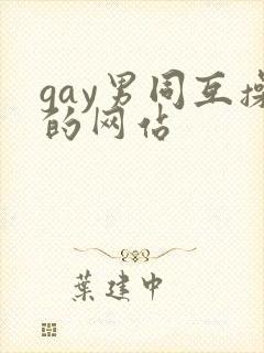 gay男同互操的网站