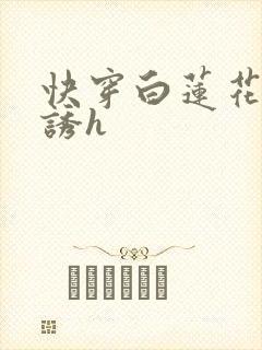 快穿白莲花的引诱h