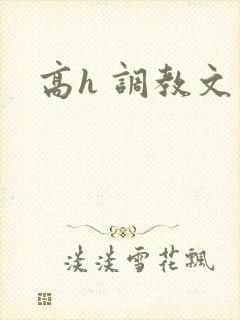 高h 调教文