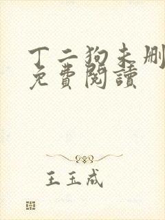 丁二狗未删减版免费阅读封面