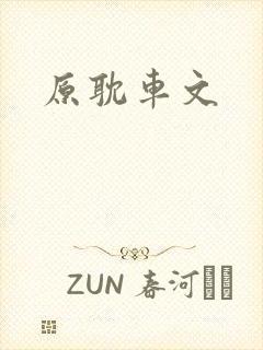 原耽车文