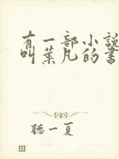 有一部小说主角叫叶凡的书名