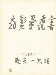 火影忍者全集720免费观看国语