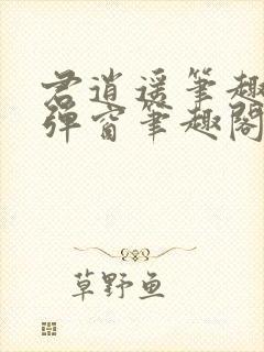 君逍遥笔趣阁无弹窗笔趣阁