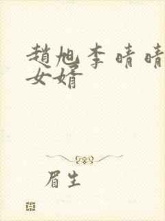 赵旭李晴晴超级女婿封面