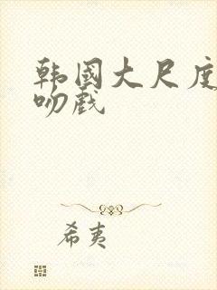 韩国大尺度床戏吻戏