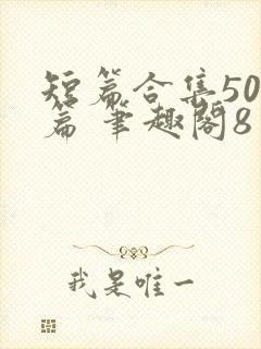 短篇合集500篇 笔趣阁8封面