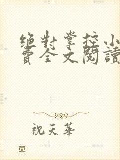 绝对掌控小说免费全文阅读笔趣阁