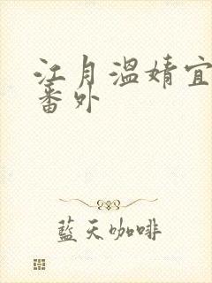 江月温婧宜结局番外