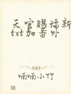 天官赐福新修版txt加番外