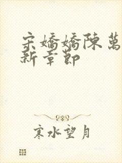 宋娇娇陈万里最新章节封面