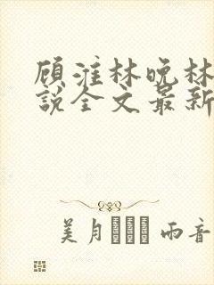 顾淮林晚林晚小说全文最新章节