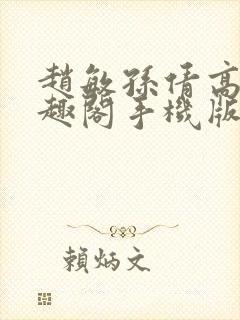 赵敏孙倩高义笔趣阁手机版