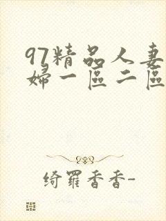 97精品人妻少妇一区二区