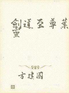 剑道至尊叶玄叶灵