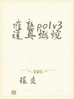 催熟po1v3道具燃烧