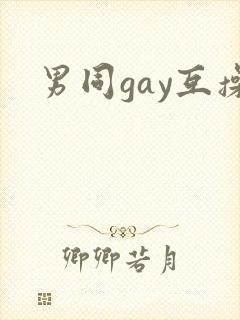 男同gay互操