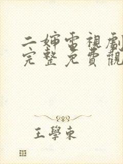 二婶电视剧全集完整免费观看高清