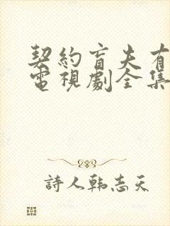 契约盲夫有点甜电视剧全集免费观看