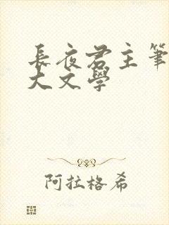 长夜君主笔趣阁大文学封面