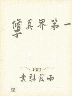 修真界第一病秧子封面