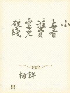 破云淮上小说在线免费看