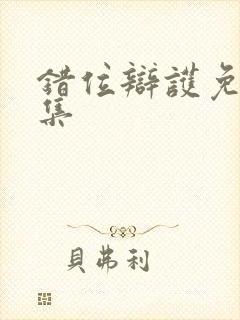 错位辩护免费全集