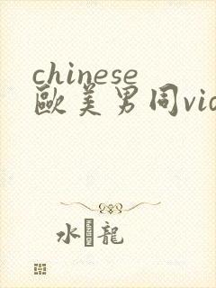 chinese欧美男同videos