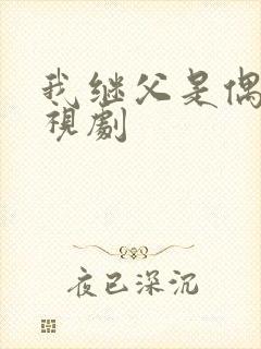 我继父是偶像电视剧封面