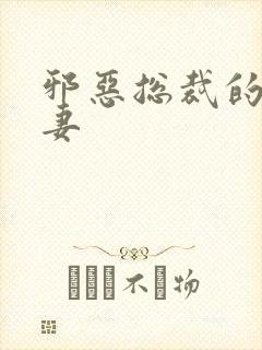 邪恶总裁的娇宠妻