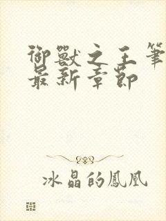 御兽之王笔趣阁最新章节