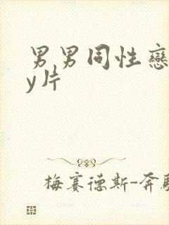 男男同性恋gay片封面