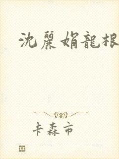 沈丽娟龙根封面