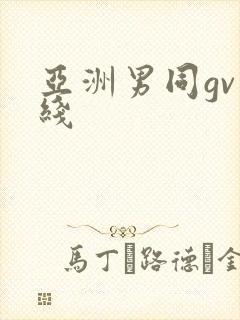 亚洲男同gv在线