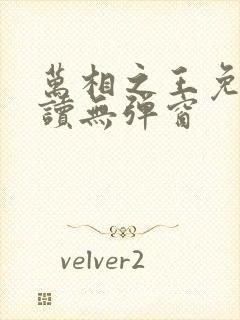 万相之王免费阅读无弹窗