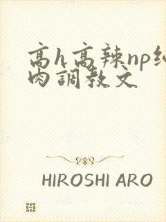 高h高辣np纯肉调教文